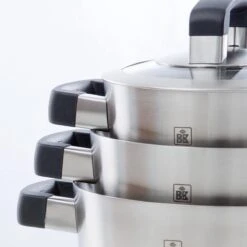 BK Conical Cool Glas Pannenset - 5-delig - Glazen Deksels - Geschikt Voor Alle Warmtebronnen -Keukenartikelen Series Winkel 1200x1200 404