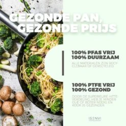 ISENVI Avon Keramische Wok Met Deksel 36 CM - Ergo Greep -Keukenartikelen Series Winkel 1200x1200 421