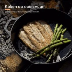 Ocina Gietijzeren Pan – Set Van 3 Stuks – ø25cm, ø19.5cm En ø16cm - Skillet - Koekenpan – Hapjespan – Koekenpan Inductie – Koekenpannenset - Gietijzeren Pan Bbq - Gietijzer - Incl. Receptenboek -Keukenartikelen Series Winkel 1200x1200 463