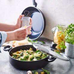 Greenpan Torino Keramische Hapjespan - 28 Cm - Met Glazen Deksel -Keukenartikelen Series Winkel 1200x1200 523