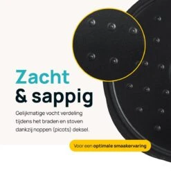 MOA Gietijzeren Braadpan - Inhoud 7,1 Liter - 29CM - Rond - Alle Warmtebronnen - Ook Voor Inductie - Gewicht 7,6 Kg - Zwart - MC29B 15 MOA Gietijzeren Braadpan - Inhoud 7,1 Liter - 29CM - Rond - Alle Warmtebronnen - Ook Voor Inductie - Gewicht 7,6 Kg - Zwart - MC29B -Keukenartikelen Series Winkel 1200x1200 565