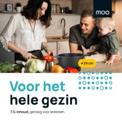 MOA Gietijzeren Braadpan - Inhoud 7,1 Liter - 29CM - Rond - Alle Warmtebronnen - Ook Voor Inductie - Gewicht 7,6 Kg - Zwart - MC29B 17 MOA Gietijzeren Braadpan - Inhoud 7,1 Liter - 29CM - Rond - Alle Warmtebronnen - Ook Voor Inductie - Gewicht 7,6 Kg - Zwart - MC29B -Keukenartikelen Series Winkel 1200x1200 567