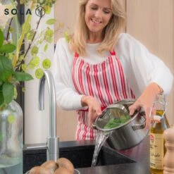 Sola Pannenset Juvia - 4 Delig - Ø 16,16,18,20 Cm - Zilver - RVS - Sandwichbodem -Keukenartikelen Series Winkel 1200x1200 57