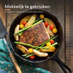 Ocina Gietijzeren Pan – ø30,5cm - Skillet - Koekenpan – Hapjespan – Koekenpan Inductie – Koekenpannenset - Gietijzeren Pan Bbq - Gietijzer -Keukenartikelen Series Winkel 1200x1200 6