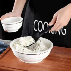 Doodadeals® Siliconen Rijstlepel - Rijst Opscheplepel - Rijstlepel Kunststof - Zwart - 1 Stuk 13 Doodadeals® Siliconen Rijstlepel - Rijst Opscheplepel - Rijstlepel Kunststof - Zwart - 1 Stuk -Keukenartikelen Series Winkel 1200x1200 658