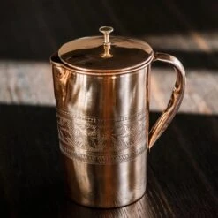 Puur Koperen Kan Bloempatroon - 1,5 Liter -Keukenartikelen Series Winkel 1200x1200 690