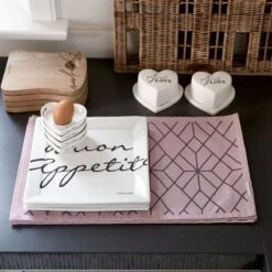 Riviera Maison Eierdop Set Van 2 - The Perfect Heart Egg Cup - Porselein -Keukenartikelen Series Winkel 1200x1200 762