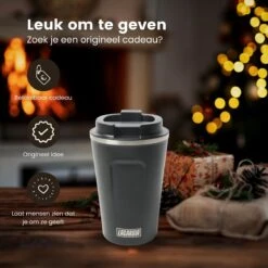 LaCardia Koffiebeker To Go Premium Zwart – Thermosbeker – Theebeker – 380ML – Herbruikbaar 16 LaCardia Koffiebeker To Go Premium Zwart – Thermosbeker – Theebeker – 380ML – Herbruikbaar -Keukenartikelen Series Winkel 1200x1200 785