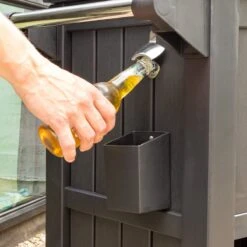 BluMill BBQ Tafel - Inclusief Koelvak 80 Liter - Op Wieltjes - Met Flessenopener - 102 X 46 X 86,5 Cm -Keukenartikelen Series Winkel 1200x1200 911