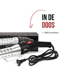 DistinQ BBQ Lighter Aansteker - Elektrische Barbecue Looftlighter Houtskool Starter Voor Barbecue, Grill En Open Haard - 2000 Watt -Keukenartikelen Series Winkel 1200x1200 925