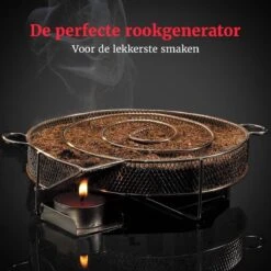 GrillX Cold Smoke Generator Met 1KG Appel Rookmot - 6 Liter - Smokerbox - RVS Rookbox - Rookgenerator - Koud Roken - BBQ Accesoires -Keukenartikelen Series Winkel 1200x1200 969