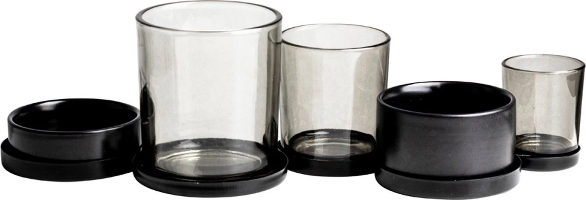 Gusta - Serveerset - Kandelaar - Tapas - Kaars - 35x12x10cm 3 Gusta - Serveerset - Kandelaar - Tapas - Kaars - 35x12x10cm