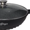 Cheffinger Wokpan Met Deksel - 32cm - Zwart - Pan - Keukenaccessoires -Keukenartikelen Series Winkel 1200x412 1