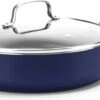 Blue Diamond – Sauteerpan Inclusief Deksel – Hapjespan – 28 Cm - Coating Met Diamant - Blauw -Keukenartikelen Series Winkel 1200x487 2