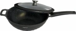 Chefflinger Wokpan - Antiaanbak - 32cm -Keukenartikelen Series Winkel 1200x496