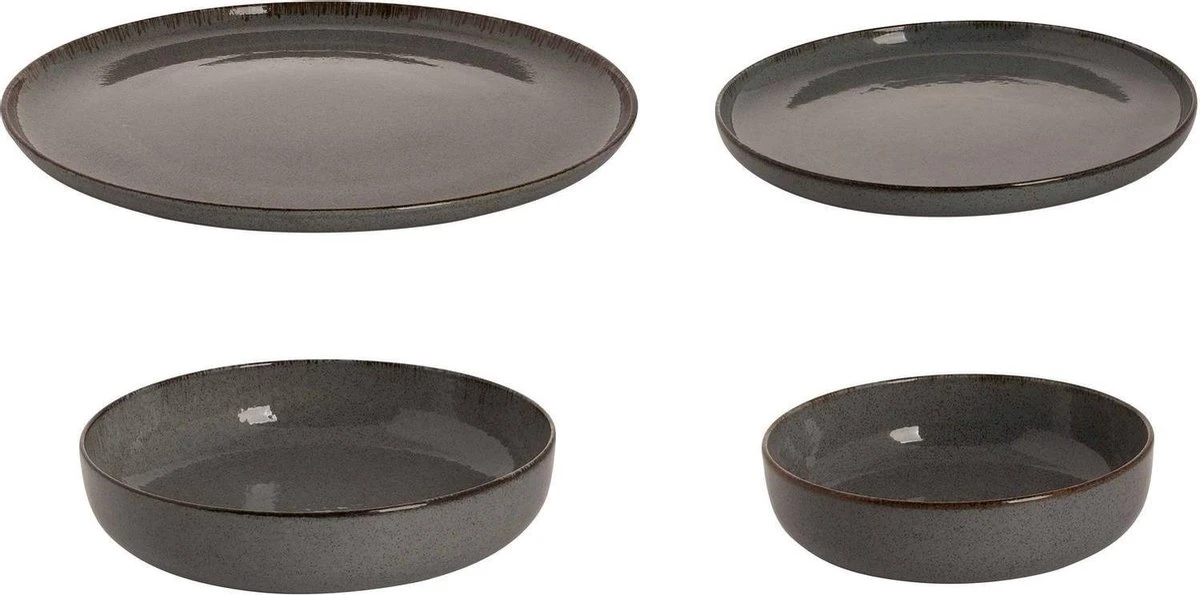 Palmer Serviesset Antigo Porselein 4-persoons 16-delig Blauw 16 Palmer Serviesset Antigo Porselein 4-persoons 16-delig Blauw - Afbeelding 14