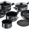TEFAL YY4390FA Pannenset 10-delig ONBEPERKT - Antiaanbaklaag - Alle Kookplaten Inclusief Inductie - Krasbestendig - Thermo-Signal -Keukenartikelen Series Winkel 1200x604