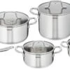 Tefal Virtuoso Pannenset 5 Delig - Hoge Kookpan Ø 22 Cm + Steelpan Ø 16 Cm + Kookpannen Ø 18/20/24 Cm -Keukenartikelen Series Winkel 1200x629 3