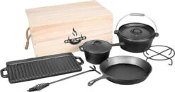 EL Fuego Dutch Oven Set Gietijzer 7-delig -Keukenartikelen Series Winkel 1200x637 1