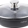 Cheffinger 28cm Lage Kookpot / Braadpan - CF-SC28 2 Cheffinger 28cm Lage Kookpot / Braadpan - CF-SC28 -Keukenartikelen Series Winkel 1200x638 2