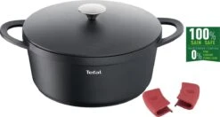Tefal Trattoria Braadpan - Ø28 Cm - Inclusief Deksel -Keukenartikelen Series Winkel 1200x641