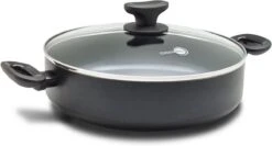Greenpan Torino Keramische Hapjespan - 28 Cm - Met Glazen Deksel -Keukenartikelen Series Winkel 1200x645
