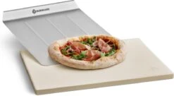 Burnhard Pizzasteen 38 X 30 X 1,5 Cm + Pizzaschep 29 Burnhard Pizzasteen 38 X 30 X 1,5 Cm + Pizzaschep -Keukenartikelen Series Winkel 1200x662