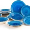 Quid | 18-delige Bordenset | Aardenwerk Bordenset | Vita Azul | Blauw -Keukenartikelen Series Winkel 1200x672 2