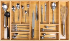 Grote Bestekbak Bamboe 81x47CM - Coninx Besteklade - Opbergbak - Duurzaam - Bamboe - Voor Laden Vanaf 47cm Diep 13 Grote Bestekbak Bamboe 81x47CM - Coninx Besteklade - Opbergbak - Duurzaam - Bamboe - Voor Laden Vanaf 47cm Diep -Keukenartikelen Series Winkel 1200x711 5