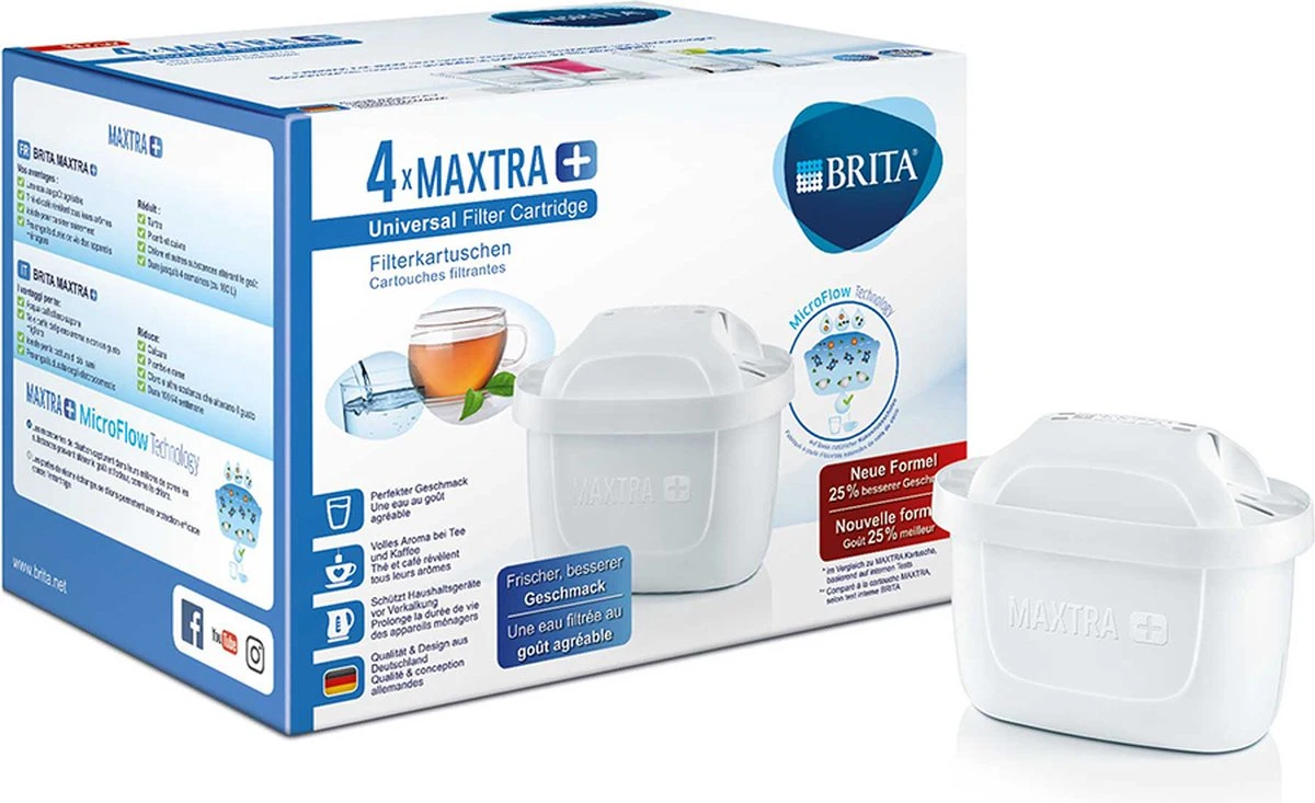 BRITA - Waterfilterpatroon MAXTRA+ 4Pack 12 BRITA - Waterfilterpatroon MAXTRA+ 4Pack - Afbeelding 10
