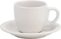 Lite-Body Hermes Kop En Schotel - 18 Cl - Set Van 6 Stuks - Wit -Keukenartikelen Series Winkel 1200x784 1