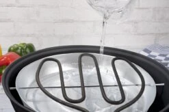 Alpina Elektrische BBQ - Tafel-Barbecue - Geen Rook - Binnen Barbecueën - 1250W - Ø 30 Cm - Zwart -Keukenartikelen Series Winkel 1200x798 5