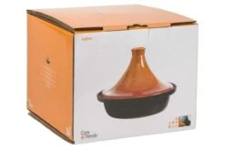 Cosy & Trendy Tajine Zwart / Oranje - Gietijzeren Schaal - Ø25cm - Geschikt Voor Inductie -Keukenartikelen Series Winkel 1200x799 13