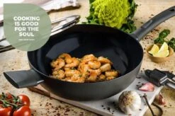 ISENVI Avon Keramische Wok Met Deksel 36 CM - Ergo Greep -Keukenartikelen Series Winkel 1200x799 31