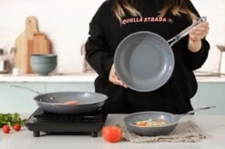 Swiss Pro+ - Koekenpannenset - 3 Delig - Keramisch - Inductie - Milieuvriendelijk - PFAS - PFOA Vrij - Sapphire Green -Keukenartikelen Series Winkel 1200x799 4