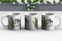 Mok - Koffiemok - Spreuken - Quote - 'Kak Dus Dat Je Weggaat' - Baan - Mokken - 350 ML - Beker - Koffiemokken - Theemok - Mok Met Tekst -Keukenartikelen Series Winkel 1200x800 110