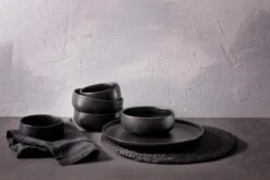 Maastricht Porselein Serviesset Universe Porselein 6-persoons 24-delig Zwart -Keukenartikelen Series Winkel 1200x800 124