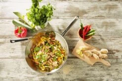 Demeyere Wok - Ø 30 Cm - Vlakke Bodem -Keukenartikelen Series Winkel 1200x800 2