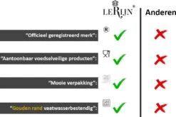 LeRijn® Serviesset Deventer 6 Persoons - 18 Delig - Licht Crème Wit Met Gouden Rand En Motief - Dinerborden - Soepborden - Dessertborden - Borden Servies - Bordenset -Keukenartikelen Series Winkel 1200x802 6