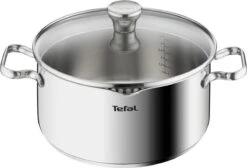 Tefal Duetto 3-delige Kookset - Steelpan Ø 16 Cm, Kookpan Ø 20/24 Cm -Keukenartikelen Series Winkel 1200x815