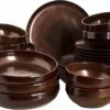 Palmer Serviesset Bama Copper Stoneware 6-persoons 24-delig Koper