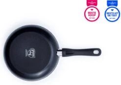 GreenChef Diamond Koekenpan 20cm - Zwart - Inductie - PFAS-vrij -Keukenartikelen Series Winkel 1200x846