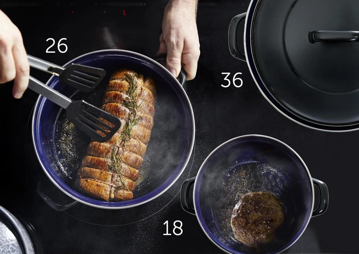 BK Fortalit Braadpan Ø 30 Cm / 5L - Emaille - Inductie 5 BK Fortalit Braadpan Ø 30 Cm / 5L - Emaille - Inductie - Afbeelding 3