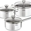Tefal Duetto 3-delige Kookset - Steelpan Ø 16 Cm, Kookpan Ø 20/24 Cm -Keukenartikelen Series Winkel 1200x879