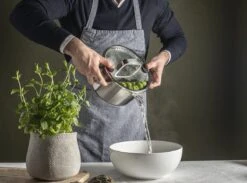 Sola Pannenset Juvia - 4 Delig - Ø 16,16,18,20 Cm - Zilver - RVS - Sandwichbodem -Keukenartikelen Series Winkel 1200x889