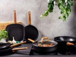Gero Mark Wok Ø 28 Cm - Aluminium - Inductie - PFAS-vrij 11 Gero Mark Wok Ø 28 Cm - Aluminium - Inductie - PFAS-vrij -Keukenartikelen Series Winkel 1200x900 27