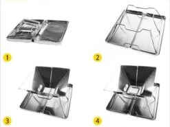 United Entertainment - Opvouwbare Houtskoolbarbecue - RVS - Met Koffer En Draagtas -Keukenartikelen Series Winkel 1200x900 93