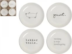 Gusta - Gebaksbordjes - ø 15 Cm - Set 4 Stuks - Porselein - Wit 11 Gusta - Gebaksbordjes - ø 15 Cm - Set 4 Stuks - Porselein - Wit -Keukenartikelen Series Winkel 1200x906 17