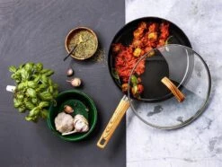 Gero Mark Hapjespan Met Deksel Ø 28 Cm - Aluminium - Inductie - PFAS-vrij -Keukenartikelen Series Winkel 1200x906 2