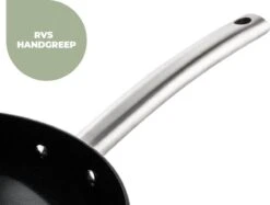 ISENVI Murray Keramische Wokpan Met Deksel 36 CM - RVS Greep 14 ISENVI Murray Keramische Wokpan Met Deksel 36 CM - RVS Greep -Keukenartikelen Series Winkel 1200x910